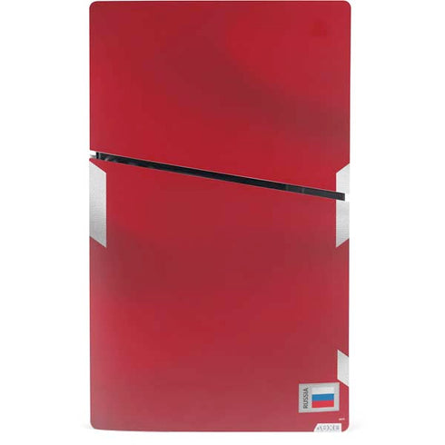 Russia Soccer Flag PS5 Slim Digital Edition Console Skin